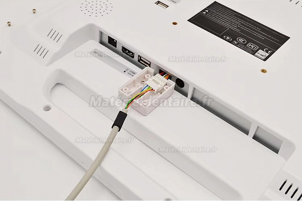 Cam&eacute;ra intra-orale dentaire avec &eacute;cran LCD de 17 pouces